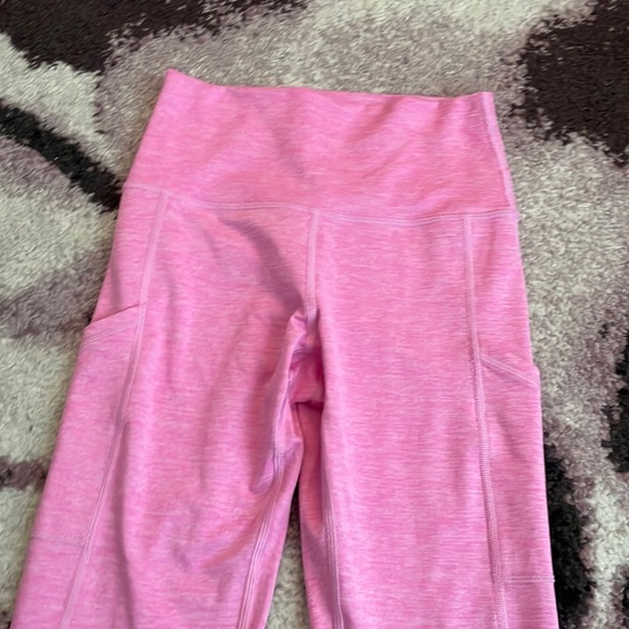 aerie Pants - Pink Leggings from Aerie Size SP